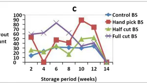 Investigating Manual Sprout Removal in Stored Yam: Effect of Tuber Sizes on some Physicochemical Properties