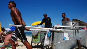 Family Business and Beach Vendors in Puerto Arista, Chiapas