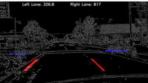 Neural Network Implementation for Lane Tracking in Self-Driving Cars