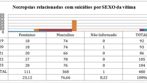 Epidemiological Profile of Suspected Suicide Victims in the Metropolitan Region of Belém – Pa (2019-2023): A Documental Analysis at the Forensic Medical Institute