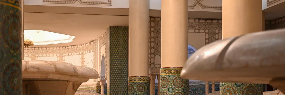 Comparing Ibn Jubayr and Ibn Battuta on Umayyad Mosque