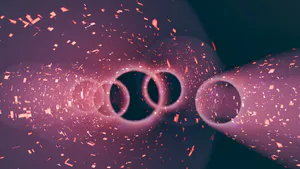 Hypothesis on the Etheric Spatial Structure of Electrons Exhibiting Wave-Particle Duality