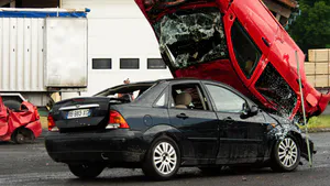 Dynamics of Frontal Collisions between Vehicles and Associated Trauma: A Literature Review