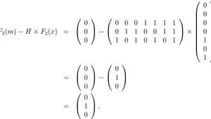 The mΘ Protocol F5 and Hamming mΘ Codes